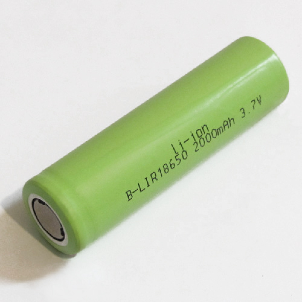 Аккумулятор Li-ion 3.7V 2000mAh Bossman B-LIR18650