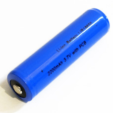 Аккумулятор Li-ion 3.7V 2200mAh LIR18650+PCB Аккумулятор Li-ion 3.7V 2200mAh LIR18650+PCB