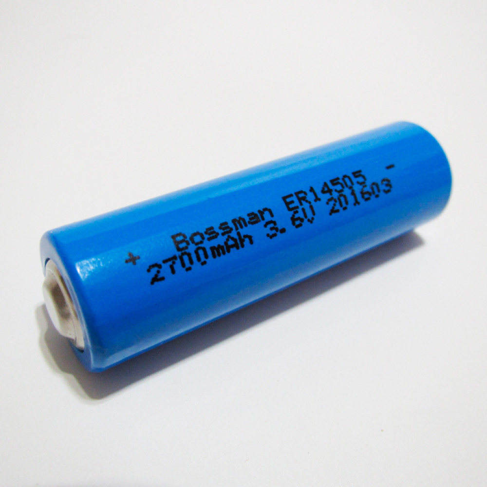 Аккумулятор Li-SoCL2 3.6V 2700mAh ER-14505 Bossman Profi