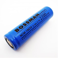 Аккумулятор Li-ion 3.7V 2200mAh NCM-18650 Bossman Profi Аккумулятор Li-ion 3.7V 2200mAh NCM-18650 Bossman Profi