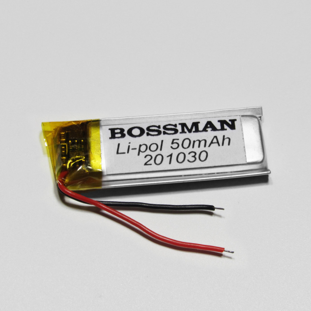 Аккумулятор Li-pol 201030 3.7V 50mAh PCB 7W
