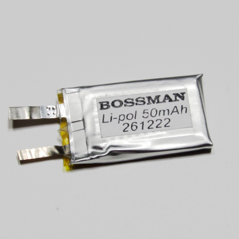 Аккумулятор Li-pol 261222 3.7V 50mAh