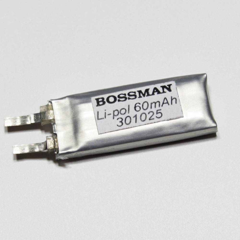 Аккумулятор Li-pol 301025 3.7V 60mAh