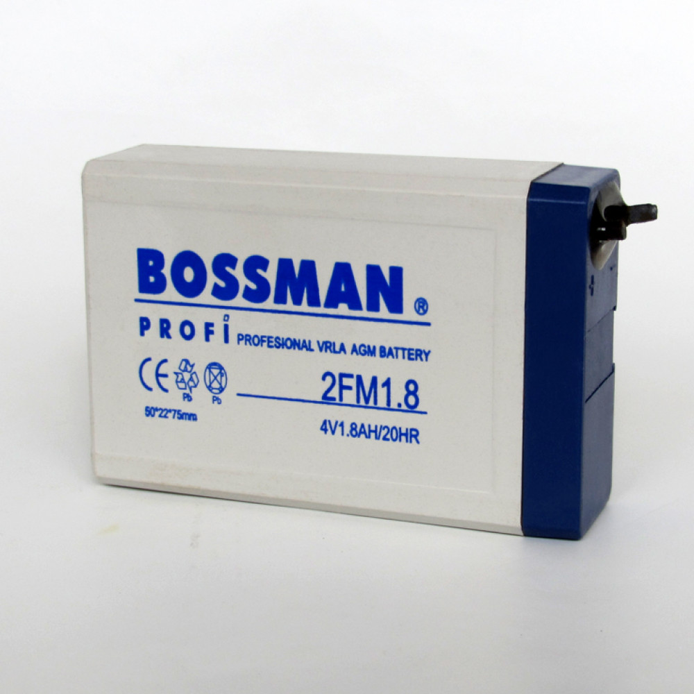 Аккумулятор 4V 1.8Ah Bossman Profi