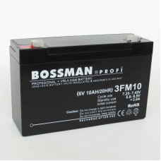 Аккумулятор 6V 10Ah Bossman Profi