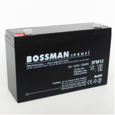 Аккумулятор 6V 12Ah Bossman Profi Аккумулятор 6V 12Ah Bossman Profi