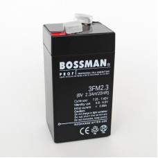 Аккумулятор 6V 2.3Ah Bossman Profi