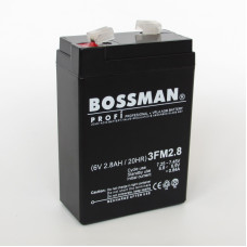 Аккумулятор 6V 2.8Ah Bossman Profi