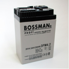 Аккумулятор 6V 4Ah C Bossman Profi Аккумулятор 6V 4Ah C Bossman Profi