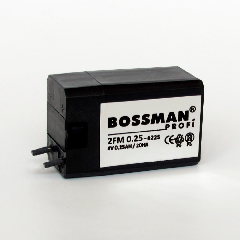 Аккумулятор 4V 0.25Ah Bossman Profi